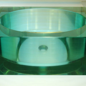 Kvadratisk glashåndvask